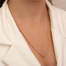 COLAR CARTIER ELOS OVAIS PEQUENOS 70CM (019176)