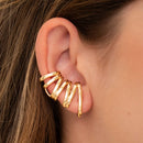 BRINCO EAR CUFF COM FIOS LISOS (016434)