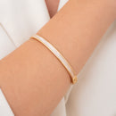 BRACELETE DOURADO MADREPÉROLA FINO (019952)