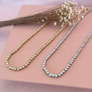 CHOKER RIVIERA TRÊS PONTAS EM TRIOS (020498)