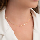 CHOKER CORAÇÃO ACHATADO (011033)