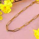 COLAR CHOKER ELOS OVAIS FINOS (016394)