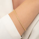 PULSEIRA FEMININA CORDÃO BAIANO (3MM) (011620)