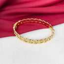 BRACELETE DOURADO ESTILO CORRENTE GRUMET (016829)