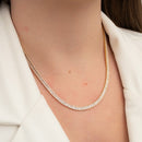 CHOKER RIVIERA BAGUETE 5MM (016740)