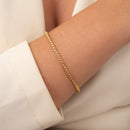 PULSEIRA FEMININA VENEZIANA GROSSA (3MM) (020627)
