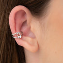 PIERCING FAKE DOIS FIOS ENTRELAÇADOS (020567)