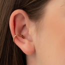 PIERCING FAKE FORMATO DE CORAÇÃO COM MINI ESFERAS NA PONTA (021007)