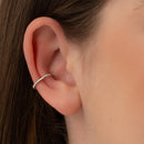 PIERCING FAKE FORMATO DE CORAÇÃO COM MINI ESFERAS NA PONTA (021007)