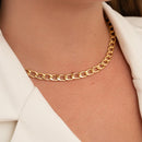 CHOKER CORRENTE CADEADO M (021648)