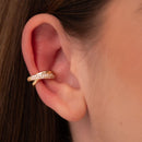 PIERCING X BOLEADO LISO E CRAVEJADO (022029)
