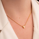 CHOKER ELOS GRUMET COM PINGENTE DE CRUZ LISA (022148)