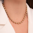CHOKER ESFERA LISA E CANUTILHOS (022209)